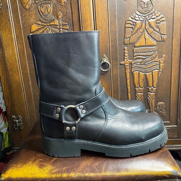 Harley-Davidson Other - Harley Davidson Harness Boots Motorcycle Biker 8.5